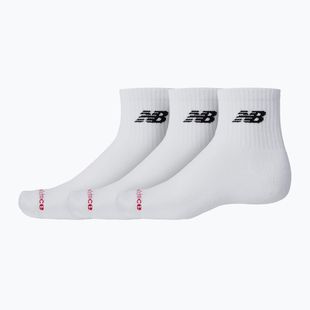 Ponožky New Balance Everyday Ankle 3 páry white