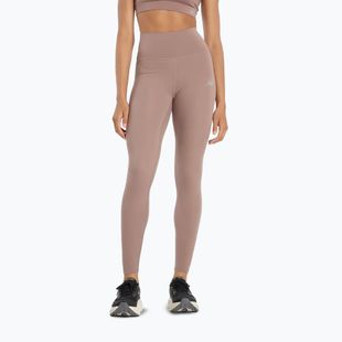 Dámské běžecké legíny New Balance Harmony High Rise earth shadow