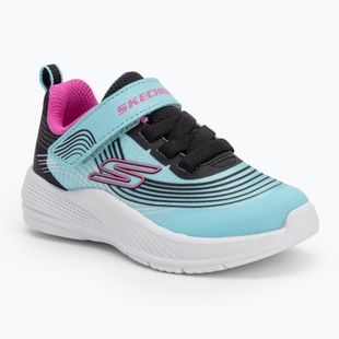Dětské boty SKECHERS Microspec Advance aqua/purple