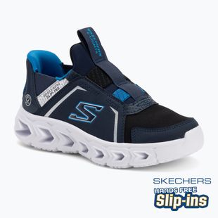Dětské boty SKECHERS Slip-Ins Hypno-Flash 2.0 navy/black