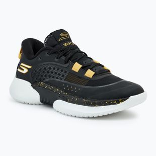 Pánské basketbalové boty  SKECHERS SKX Resagrip black/gold
