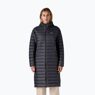 Dámský péřový kabát Patagonia Recycled Down Sweater Parka černý