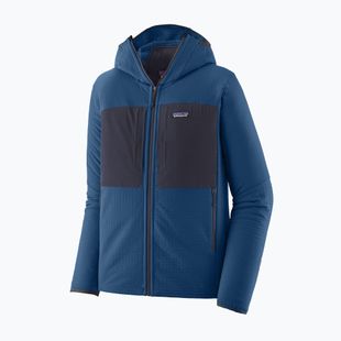 Pánská softshellová bunda Patagonia R2 TechFace Hoody clement blue