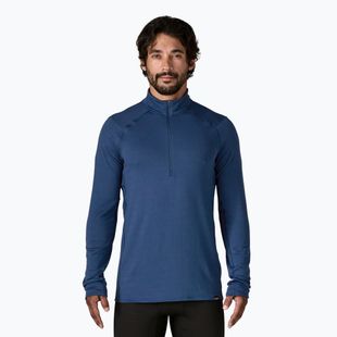 Pánská mikina Patagonia Cap Termal Weight Zip Neck clement blue