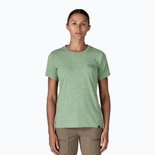 Dámské tričko Patagonia Cap Cool Daily Graphic Shirt strataspire / ellwood green x-dye
