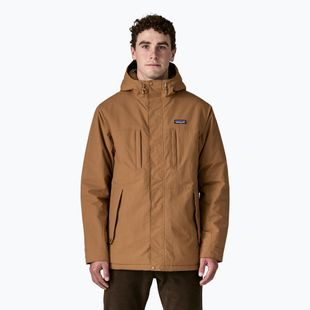 Pánská péřová bunda Patagonia Isthmus Parka deer brown