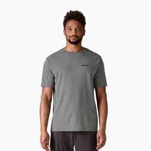 Pánské tričko Patagonia Fitz Roy Icon Responsibili-Tee gravel heather