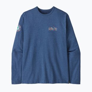 Pánská mikina Patagonia Lightweight Unity Fitz Wildrise Crew clement blue