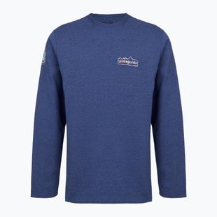 Pánská mikina Patagonia Lightweight Unity Fitz Wildrise Crew clement blue
