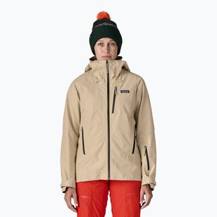 Dámská větrovka Patagonia Insulated Storm Shift oar tan