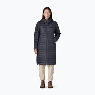 Dámský péřový kabát Patagonia Recycled Down Sweater Parka sunken blue