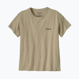 Dámské tričko Patagonia P-6 Logo Responsibili-Tee pumice