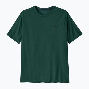 Pánské tričko Patagonia P-6 Logo Responsibili-Tee cascade green