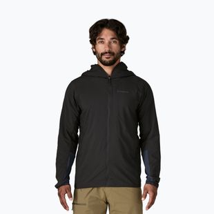Pánská hybridní bunda Patagonia Nano-Air Ultralight Full-Zip Hoody černá
