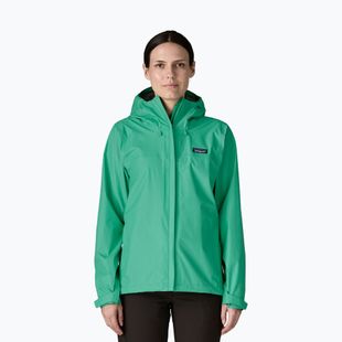 Dámská nepromokavá bunda Patagonia Torrentshell 3L Rain aqua stone