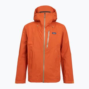 Pánská nepromokavá bunda Patagonia Granite Crest Rain coal orange