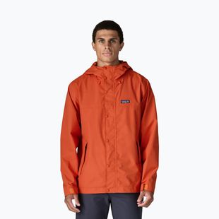 Pánská nepromokavá bunda Patagonia Outdoor Everyday Rain coal orange
