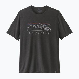 Pánské tričko na lezení Patagonia Cap Cool Trail Stratapeaks ink black