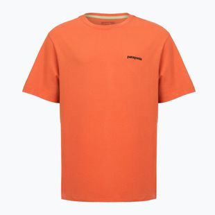 Pánské tričko Patagonia P-6 Logo coal orange