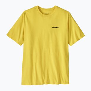 Pánské tričko Patagonia P-6 Logo Responsibili-Tee p-6 outline/lemon zest