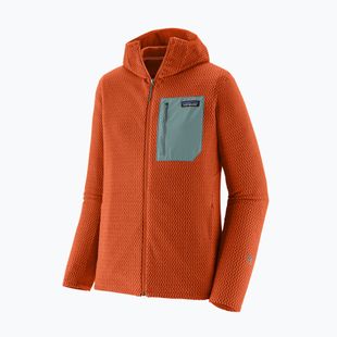 Pánská trekingová mikina Patagonia R1 Air Full Zip Hoody coal orange