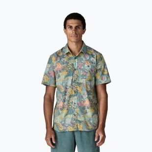 Pánská košile Patagonia Go To moon tripper/blue sage