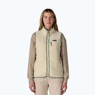 Dámský bezrukávník Patagonia Retro Pile natural w/ellwood green