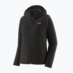 Dámská softshellová bunda  Patagonia R1 CrossStrata Hoody black