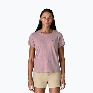 Dámské tričko Patagonia P-6 Logo Responsibili-Tee qulet violet