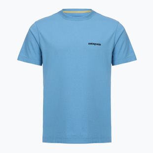 Pánské tričko Patagonia P-6 Shore blue logo