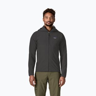 Pánská softshellová bunda Patagonia R1 TechFace Hoody black