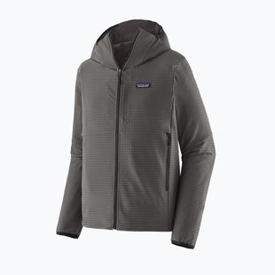 Pánská softshellová bunda Patagonia R1 TechFace Hoody forge grey