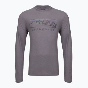 Pánské tričko Longsleeve Patagonia Cap Cool Trail Stratapeaks may grey
