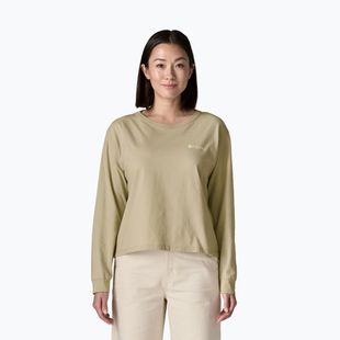 Dámské tričko Longsleeve Patagonia Hut Tripper Easy Cut weathered stone