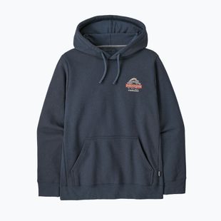 Pánská mikina Patagonia Great Waves Uprisal Hoody Summit Blue