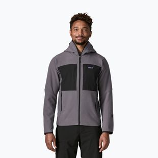 Pánská trekingová mikina Patagonia R2 TechFace Hoody may grey