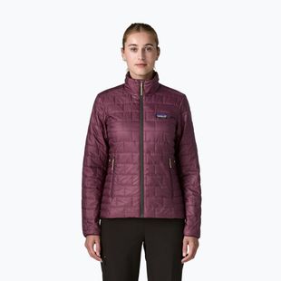 Dámská zateplená bunda Patagonia Nano Puff berry fig
