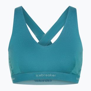 Sportovní podprsenka Icebreaker Merino 125 Cool-Lite Sprite Racerback topaz