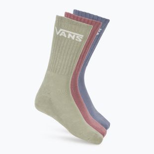 Ponožky Vans Classic Crew 3 pairs glacial slate
