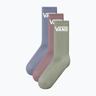 Ponožky Vans Classic Crew 3 pairs glacial slate