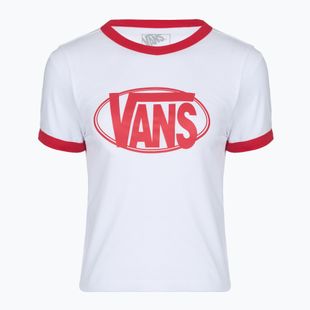 Dámské tričko Vans Center Chest Ringer Tee white