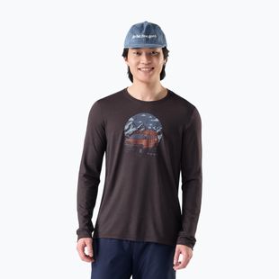 Pánské tričko Longsleeve Smartwool First Chair Pursuit Active LS mink heather