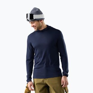Pánská termo mikina Smartwool Classic Thermal Merino Base Layer deep navy