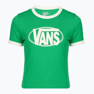 Dámské tričko Vans Center Chest Ringer Tee vivid verdant