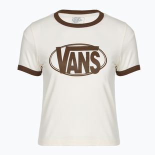 Dámské tričko Vans Center Chest Ringer Tee egret