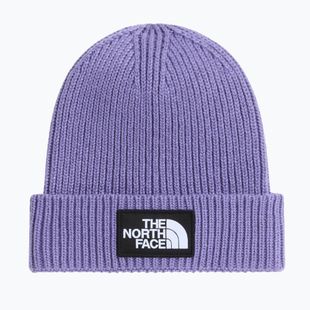 Zimní čepice The North Face Logo Box Cuffed grounded plum