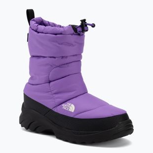 Dětské sněhule The North Face Nse Traction Bootie Wp elevation purple/tnf black