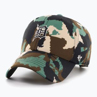 Kšiltovka 47 Brand Detroit Tigers Digital Star CLEAN UP brown