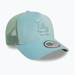 Kšiltovka  New Era Velour Trucker Los Angeles Dodgers green pstl
