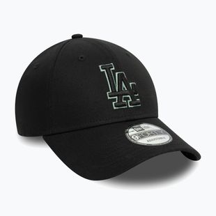 Kšiltovka New Era Team Outline 9Forty Los Angeles Dodgers black